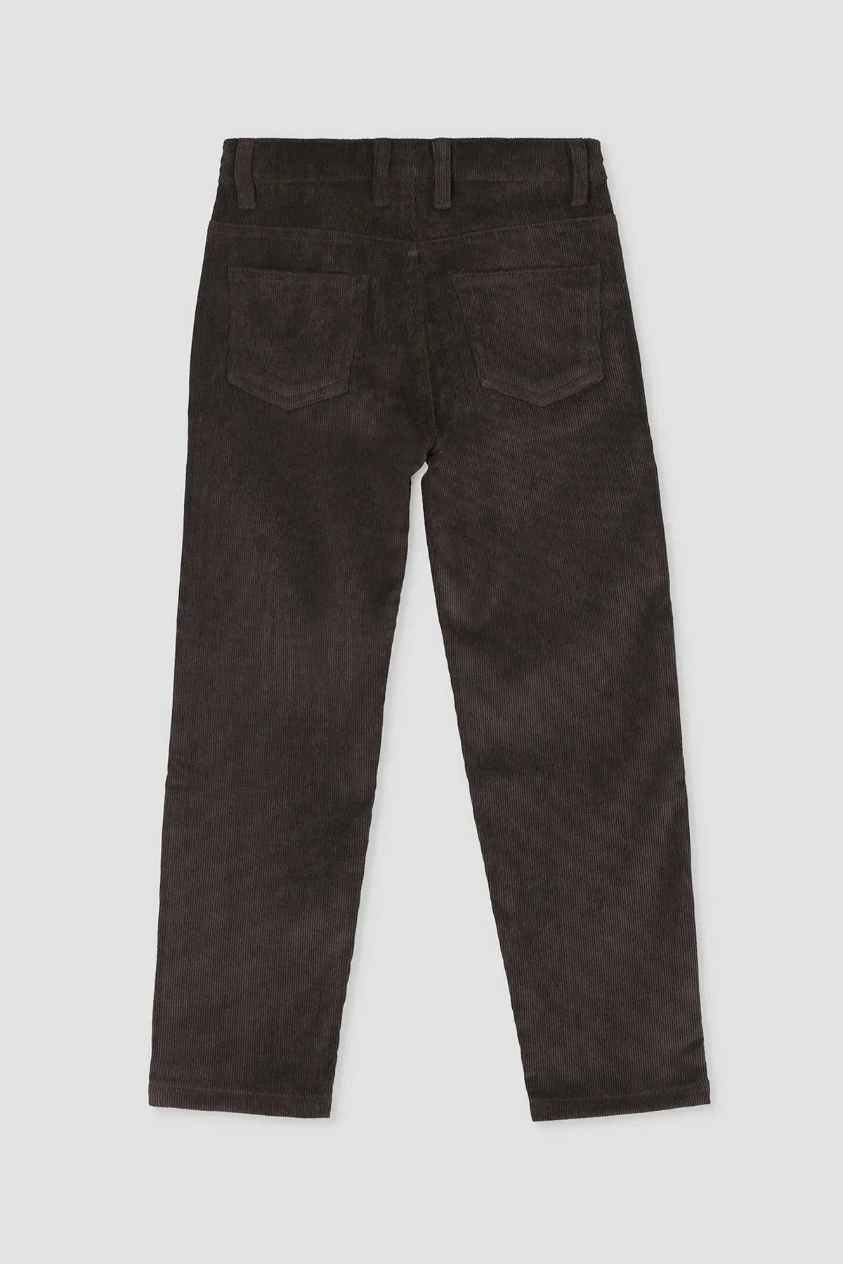 5 Pockets Corduroy Pant For Boy - Brown